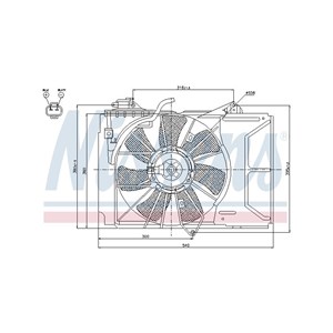 Ventilator, motorkj&#248;ling