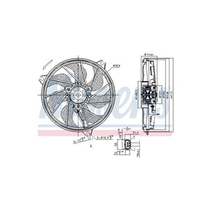 Ventilator, motorkj&#248;ling