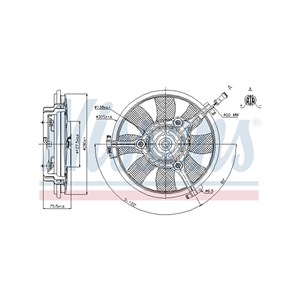 Ventilator, motorkj&#248;ling