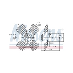 Ventilator, motorkj&#248;ling