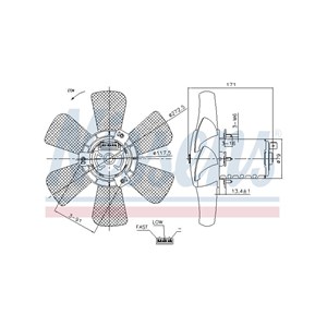 Ventilator, motorkj&#248;ling