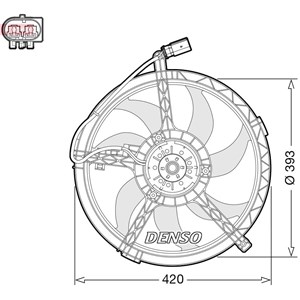 Ventilator, motorkj&#248;ling