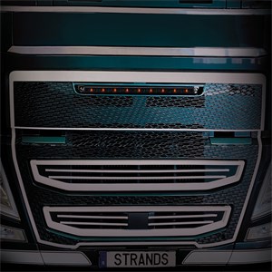 Led Ramp Pakke Dark Knight Nuuk 30&quot; Volvo Fh4 Grill -2020, Universal