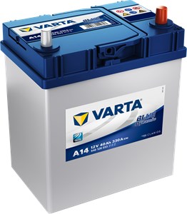 Bilde av Startbatteri Varta Blue Dynamic A14 12v 40ah 330a, Passer Mange Bilmodeller, 1606851780, 2130444, 288000j010, 28800-0j010, 2880026040, 2