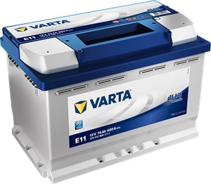 Bilde av Starter Batteri Varta Blue Dynamic E11 12v 74ah 680a, Bagasjerom, Passer Mange Bilmodeller, 000915105ae, 000915105af, 0009820408, 000982