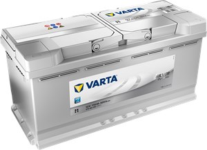 STARTER BATTERI VARTA SILVER DYNAMIC I1 12V 110AH 920A, Bagasjerom, Fotrom