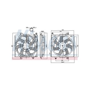 Ventilator, motorkj&#248;ling