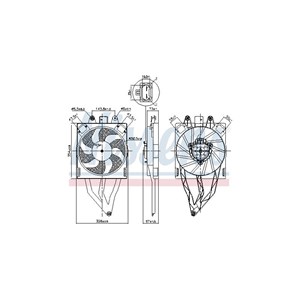 Ventilator, motorkj&#248;ling