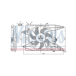 Ventilator, motorkj&#248;ling