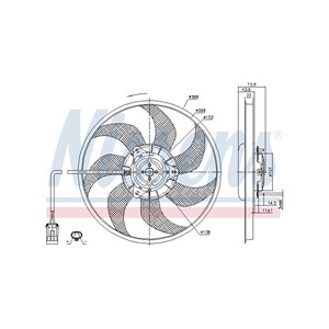 Ventilator, motorkj&#248;ling