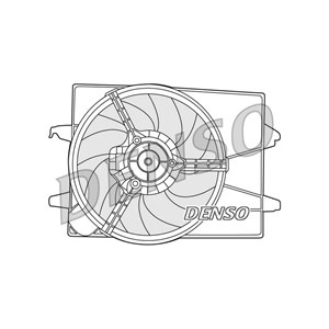 Ventilator, motorkj&#248;ling