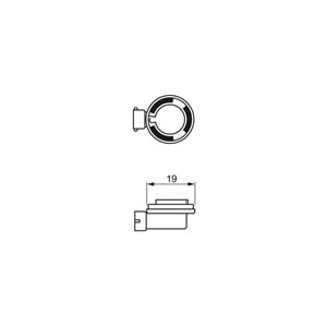 Halogeenilamppu BOSCH Trucklight WS PGJ19-2, Universal