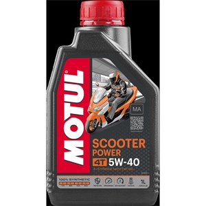 MC Motorolje Motul Scooter Power 4T 5W-40 MA, 1L, Universal