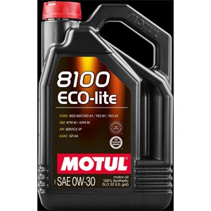 Bilde av Motorolje Motul 8100 Eco-lite 0w-30, 5l, Universal