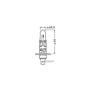 Halogeenilamppu Osram Cool blue boost P14.5s, Universal