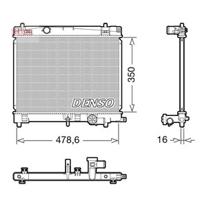 Radiator, motorkj&#248;ling