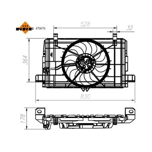 Ventilator, motorkj&#248;ling