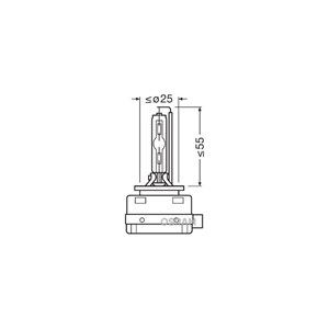 Xenonp&#230;re OSRAM XENARC CLASSIC D1S PK32d-2