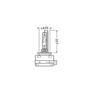 Xenonp&#230;re OSRAM XENARC ORIGINAL D1r PK32d-3