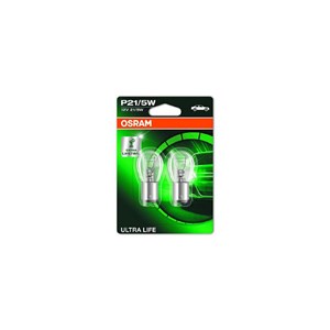 Lysp&#230;re OSRAM ULTRA LIFE P21/5W BAY15d, Bak, Foran, Nede, St&#248;tfanger