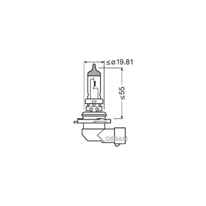 Halogenp&#230;re OSRAM ORIGINAL Hb4 P22d