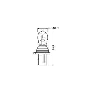 Lysp&#230;re Osram Original PSX26W, PG18.5d-3