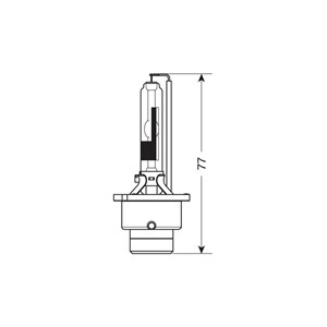 Gl&#248;dep&#230;re Xenon D4R P32d-6, 6000K