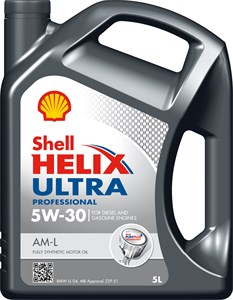 Bilde av Motorolje Shell Helix Ultra Professional Av-l 5w-30 C3, 5l, Universal