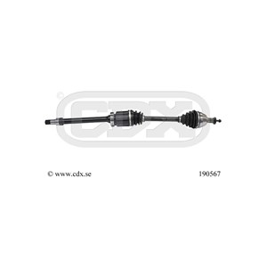 Drivaxel framaxel höger volvo c30 s40 ii v50 36002144