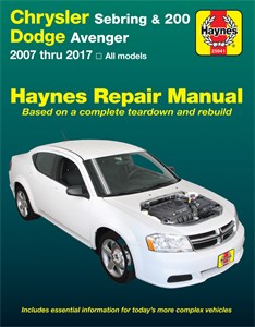 Haynes Reparasjonsh&#229;ndbok, Chrysler Sebring-200 / Dodge Aven, Universal