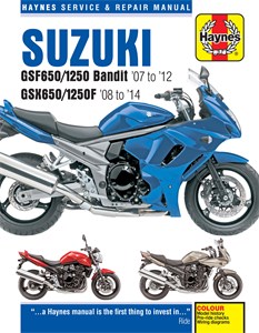 Haynes Reparasjonsh&#229;ndbok, Suzuki GSF &amp; GSX 650/1250, Universal