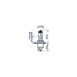 Halogenlampe Narva Range Power150 H4 P43t-38