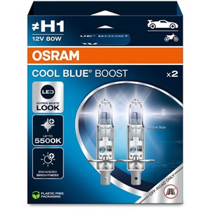 Halogenlampe Osram Cool Blue Boost P14.5s, Universal