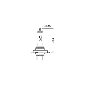 Halogenp&#230;re Osram Cool Blue Boost H7 PX26d, Universal