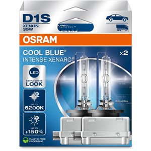 Xenonp&#230;re OSRAM XENARC COOL BLUE INTENSE D1S PK32d-2, Universal