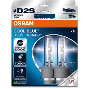 Xenonp&#230;re Osram Xenarc Cool Blue Boost D2S, P32d-2, Universal