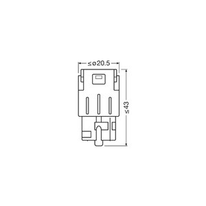 Led p&#230;re Osram LEDriving SL WX3x16d, Universal