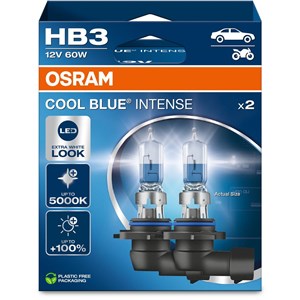 Halogenlampe Osram Cool Blue Intense HB3 P20d, Universal