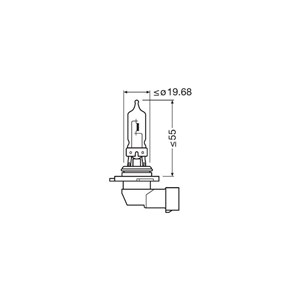 Halogenlampe Osram Cool Blue Intense HB3 P20d, Universal