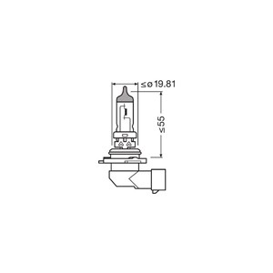 Halogenp&#230;re Osram HB4 P22d, Universal