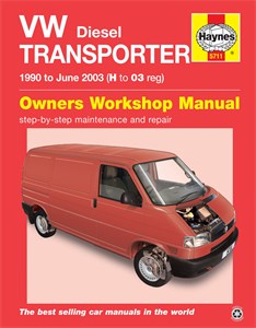 Haynes Reparationshandbok Engelska VW Transporter Diesel (T4)