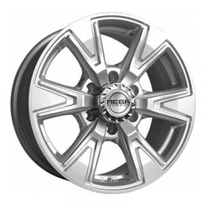 Mega Wheels Lynx Silver Felg